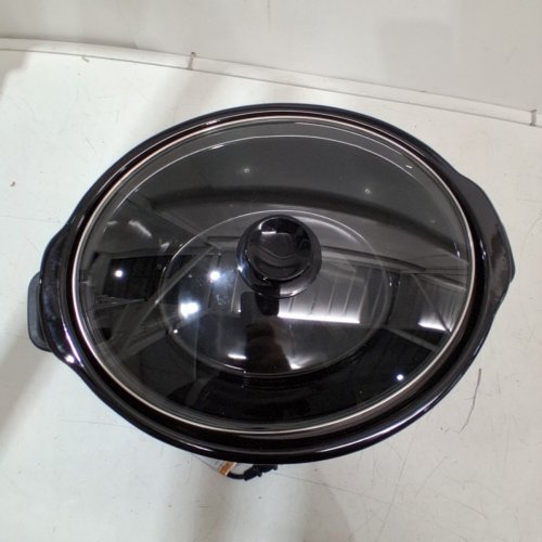 HAMILTON BEACH 6-QUART PROGRAMMABLE OVAL SLOW COOKER - STAINLESS STEEL - (33463) image 4