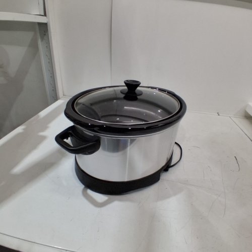 HAMILTON BEACH 6-QUART PROGRAMMABLE OVAL SLOW COOKER - STAINLESS STEEL - (33463) image 5