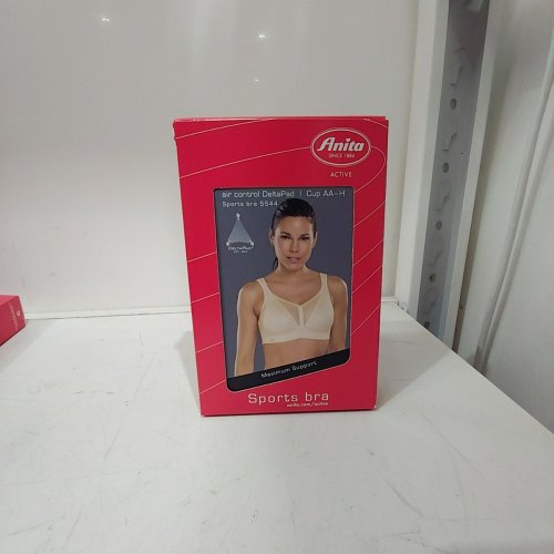 WOMEN'S ANITA ACTIVE AIR CONTROL DELTA PAD SPORTS BRA - 34F - SMART ROSE (STYLE: 5544) image 2