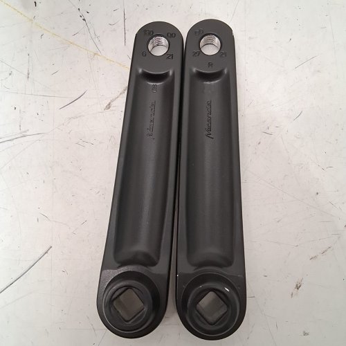 2PK HAIBIKE EBIKE E-BIKE ALLOY CRANK ARMS - BLACK (MODEL: MIRANDA) image 2