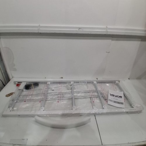 FOLDABLE AND ADJUSTABLE BED RAIL FOR ELDERLY - 17.5" X 48" X 31.7" - WHITE (MODEL: HFK-51224-1) image 2