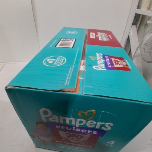 108PK PAMPERS CRUISERS 360 DEGREES 100% LEAKPROOF FIT DIAPERS - SIZE 4 (23LB - 37LB) image 3