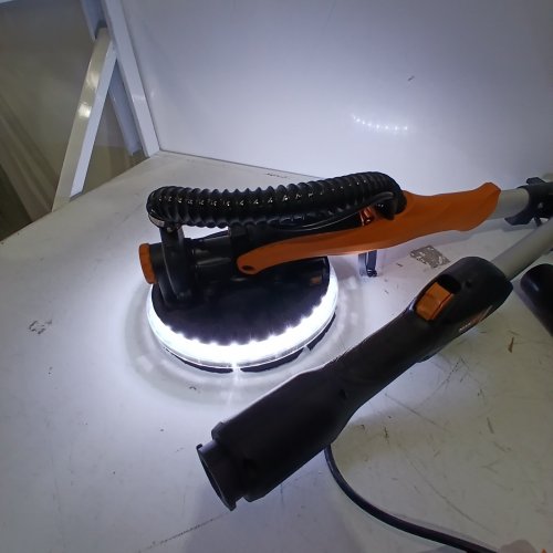MAXXT DRYWALL SANDER WITH VACUUM DUST COLLECTION 6 VARIABLE SPEED FOLDABLE - 600-1900RPM - 1250W - (MODEL: R7202-F) image 2