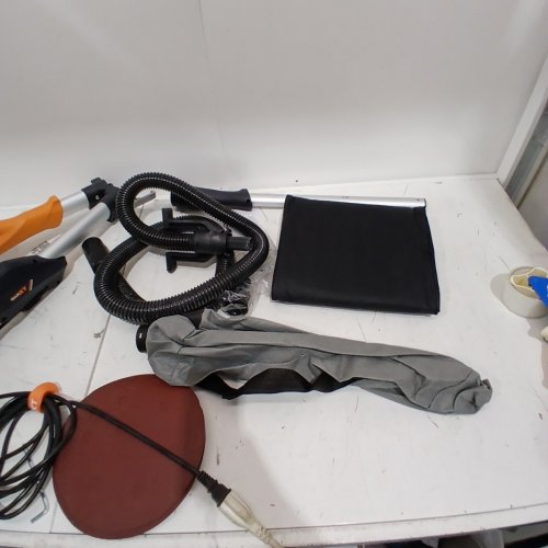 MAXXT DRYWALL SANDER WITH VACUUM DUST COLLECTION 6 VARIABLE SPEED FOLDABLE - 600-1900RPM - 1250W - (MODEL: R7202-F) image 4