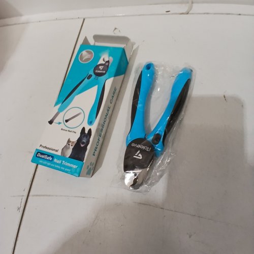 ITOLEEVE PROFESSIONAL DUALSAFE PET NAIL TRIMMER WITH LED LIGHT - BLUE image 3