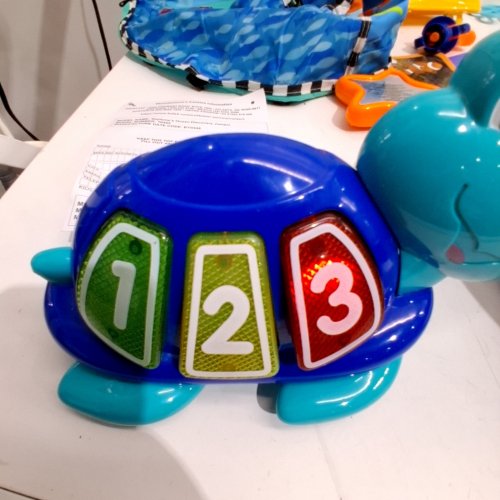 BABY EINSTEIN NEPTUNE'S OCEAN DISCOVERY JUMPER - ADJUSTABLE HEIGHT - MULTICOLOR (MODEL: 10455-ES) image 2