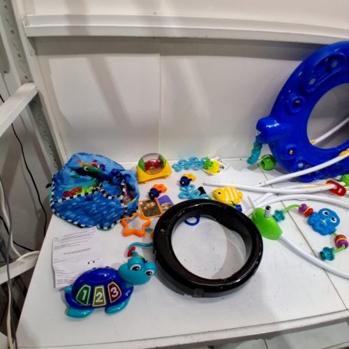 BABY EINSTEIN NEPTUNE'S OCEAN DISCOVERY JUMPER - ADJUSTABLE HEIGHT - MULTICOLOR (MODEL: 10455-ES) image 5