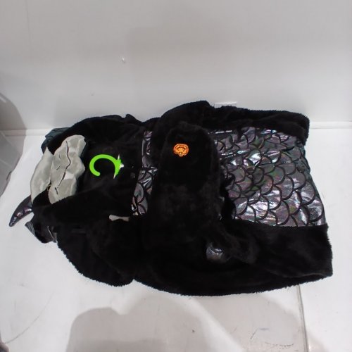 TODDLER ONE PIECE DARKNESS DRAGON COSTUME - 2T - BLACK image 2