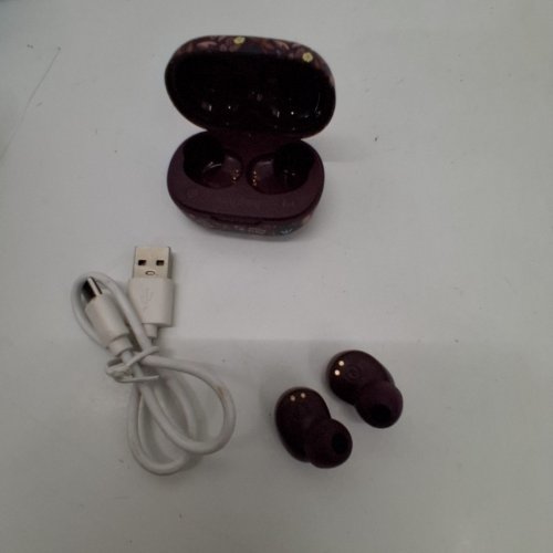 HEYDAY ARTIST SERIES BLUETOOTH WIRELESS EARBUDS - DARK PURPLE / MULTICOLOR image 3
