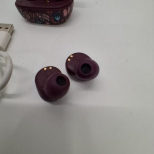 HEYDAY ARTIST SERIES BLUETOOTH WIRELESS EARBUDS - DARK PURPLE / MULTICOLOR image 4