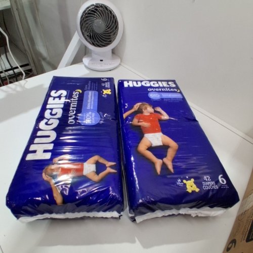 84PK HUGGIES OVERNITES SIZE 6 image 3