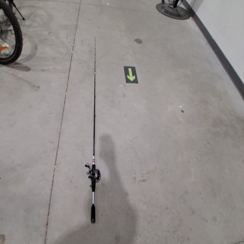 BPS FORMULA MEDIUM ACTION FISHING ROD AND BAITCAST REEL COMBO - 7FT; LINE WT 8-17 LBS; LURE WT 1/4-5/8 OZ - BLACK AND GRAY (MODEL: FM7010M) image 3