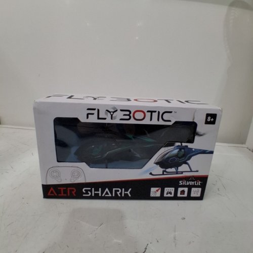 FLYBOT AIR SHARK CONTROL REMOTE HELICOPTER - 8+Y - BLUE image 2