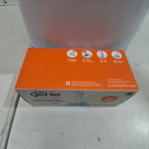 DIAPER GENIE ESSENCE PAIL DIAPER PAIL SYSTEM - WHITE image 2