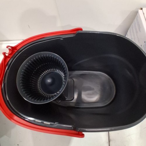 VILEDA EASYWRING RINSE CLEAN 2 TANK *BUCKET SYSTEM ONLY* - BLUE/RED/GREY image 4