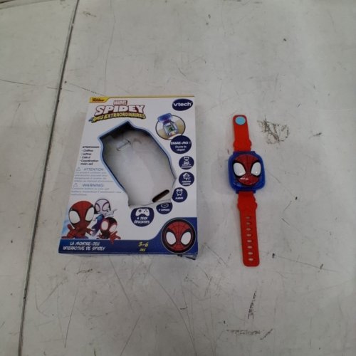VTECH MARVEL SPIDEY LEARNING WATCH - TEACHES NUMBERS, LETTERS, COUNTING & HAND-EYE COORDINATION (MODEL: 5543) image 3