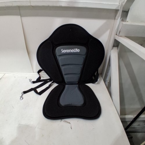 SERENELIFE DETATCHABLE PADDLE-BOARD SEAT - UNIVERSAL - BLACK/GREY (MODEL: SLSUPST15) image 2