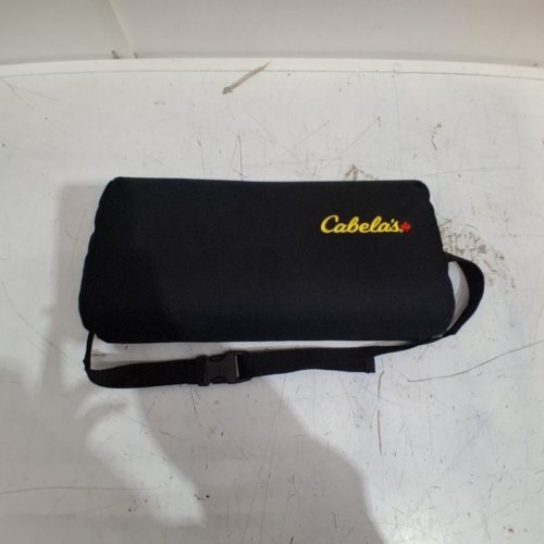 CABELA'S PADDED CUSHION WITH STRAP - BLACK image 2