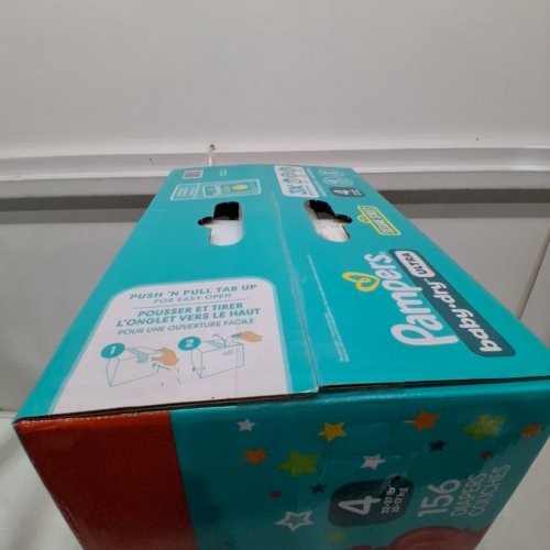 156PK PAMPERS BABY DRY ULTRA 3X PROTECTION DIAPERS - SIZE 4 image 2