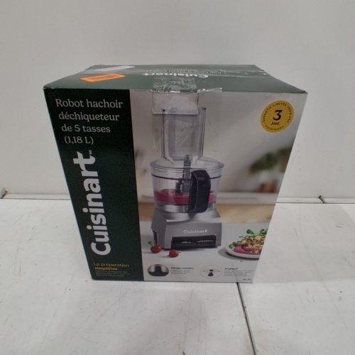 CUISINART CHOP & SHRED FOOD PROCESSOR - 5 CUP CAPACITY - SILVER (MODEL: FP-5C) image 5