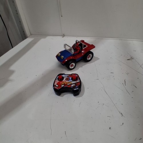 JADA TOYS MARVEL SPIDER-MAN REMOTE CONTROL BUGGY TOY VEHICLE - RED/BLUE (ITEM: 34995) image 3