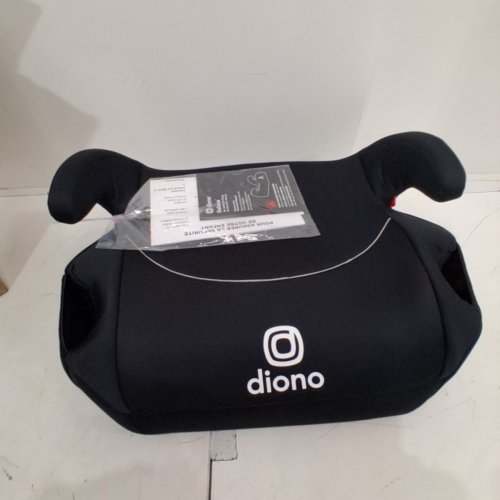 DIONO SOLANA FORWARD FACING BACKLESS BOOSTER SEAT - 40LBS-120LBS - BLACK (MODEL: ‎32060-NA-01) image 3