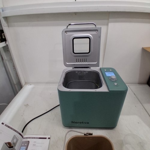 NERETVA 20-IN-1 AUTOMATIC BREAD MAKER MACHINE - 550W - 2LB LOAFS - GREEN (MODEL: PE8866GR) image 3