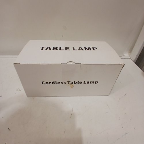 CORDLESS RECHARGEABLE LED TABLE LAMP - BLACK image 4
