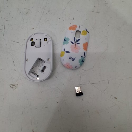 LOGITECH M340 WIRELESS MOUSE WITH USB RECEIVER - FLORAL BOUQUET image 3
