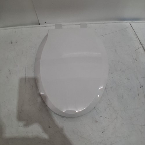ELONGATED TOILET SEAT SLOW QUIET CLOSE - 18.5" - WHITE (MODEL- PHO-OR8LA399) image 2