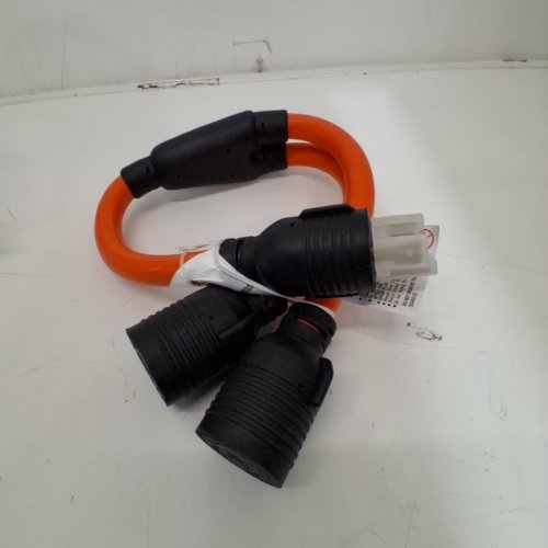 L14-30P TO DUAL L14-30R CABLE - ORANGE/BLACK image 3