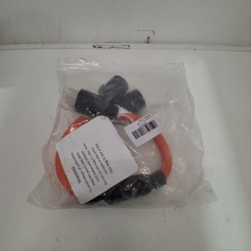 L14-30P TO DUAL L14-30R CABLE - ORANGE/BLACK image 6