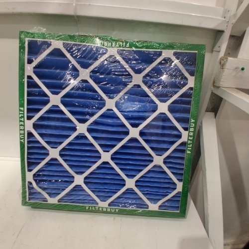 2PK FILTERBUY MERV 13 INDOOR AIR FILTER - 20" X 20" X 2" - BLUE image 3