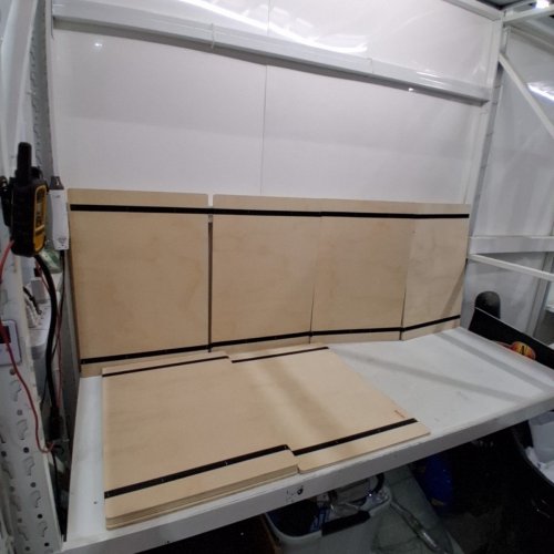 2PK FOLDABLE 4-BOARD BED BASE SLATS - 2FT X 76" (EACH) - WOOD image 3