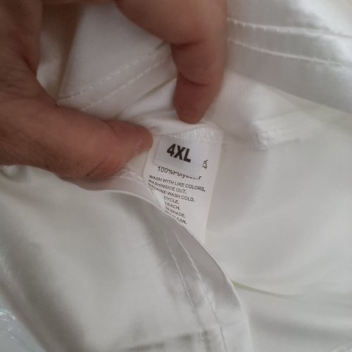 WOMEN'S SILK SATIN V-NECK SLEEVELESS LIGHTWEIGHT CAMISOLE BLOUSE - 4XL - WHITE image 2