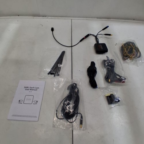 VSYSTO WATERPROOF FRONT & REAR MOTORCYCLE DASH CAM SYSTEM DRIVING RECORDER - BLACK (MODEL: D6RL) image 3