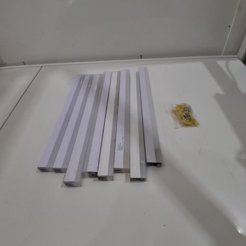 8PC HEXAGON LED LIGHT STRIPS - 85-250 V, 7W, 6500 K - WHITE (MODEL: YX6027) image 3