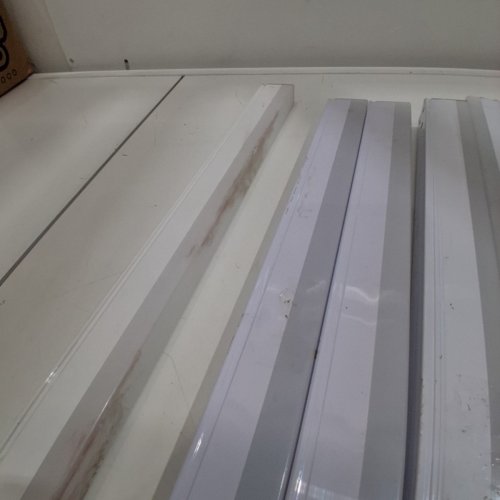 8PC HEXAGON LED LIGHT STRIPS - 85-250 V, 7W, 6500 K - WHITE (MODEL: YX6027) image 5