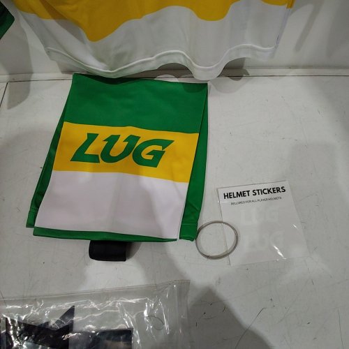 MENS LUG NORTHERN STARS HOCKEY JERSEY AND SOCKS - #5 - EXTRA LARGE - GREEN image 3