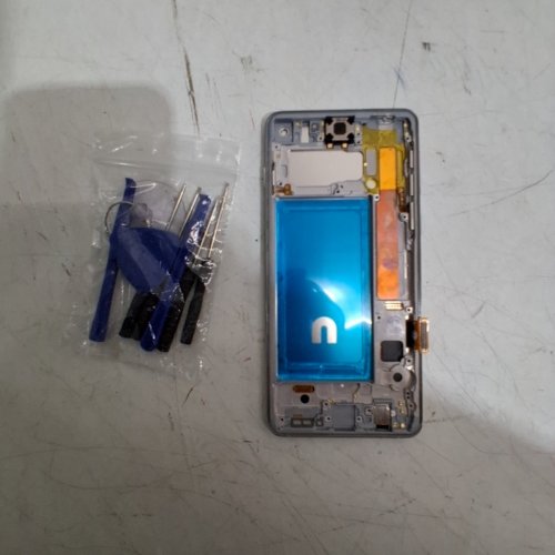 SAMSUNNG GALAXY S10 SCREEN REPLACMENT WITH FRAME AND REPAIR TOOLS image 2