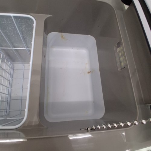 EUHOMY ELECTRIC COOLER CAR REFRIGERATOR WITH BLUETOOTH APP CONTROL - 12V/24V DC - 47QT - BLACK/GREY - (MODEL: CF-45)) image 4