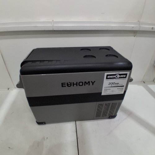 EUHOMY ELECTRIC COOLER CAR REFRIGERATOR WITH BLUETOOTH APP CONTROL - 12V/24V DC - 47QT - BLACK/GREY - (MODEL: CF-45)) image 7