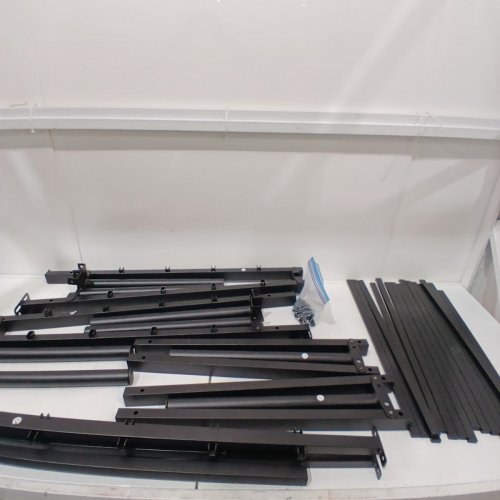 HAAGEEP METAL PLATFORM BED GRAME - FULL / 20'' - BLACK (MODEL: HYH3-20F) image 2