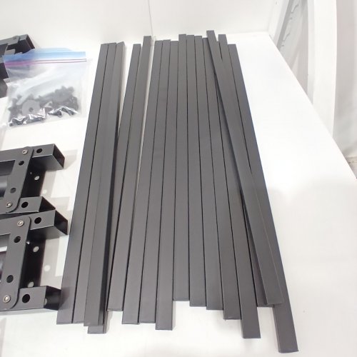 HAAGEEP METAL PLATFORM BED GRAME - FULL / 20'' - BLACK (MODEL: HYH3-20F) image 4