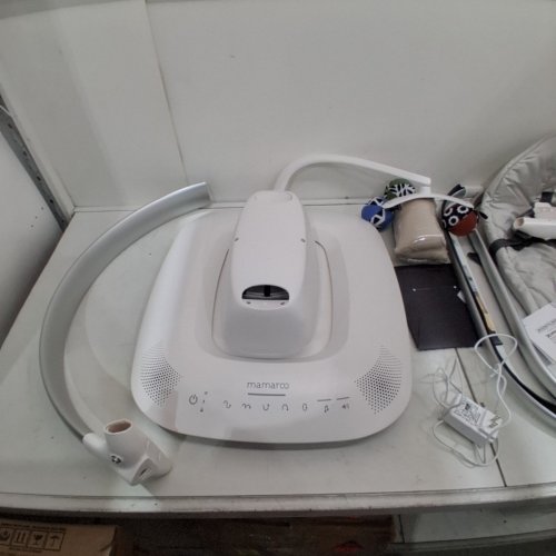 UPPABABY MAMAROO SMART SWING - 5 MOTIONS, 5 SPEEDS, 4 SOUNDS WITH MOTIONSYNC TECHNOLOGY AND BLUETOOTH - 36" - CHARLIE (MODEL: 2001-MRO-NA-CHR) image 5