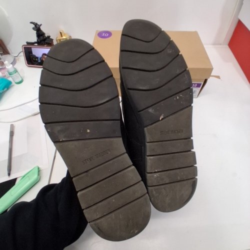 MEN'S STEVE MADDEN LACE-UP SHOES - SIZE 12 - BLACK (ITEM: 8887010) image 3