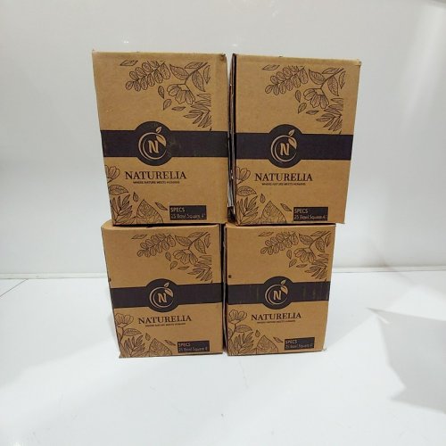4(25PK) NATURELIA PALM LEAF SQUARE BOWLS - 4" image 2