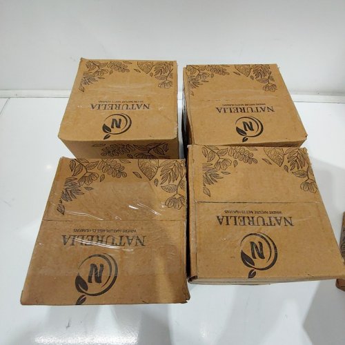 4(25PK) NATURELIA PALM LEAF SQUARE BOWLS - 4" image 3