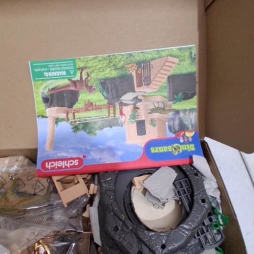 169PC SCHLEICH DINOSAURS CONQUEST OF THE DINO TEMPLE MEGA SET - AGES 5+ - (MODEL:42656) image 3