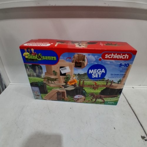 169PC SCHLEICH DINOSAURS CONQUEST OF THE DINO TEMPLE MEGA SET - AGES 5+ - (MODEL:42656) image 4